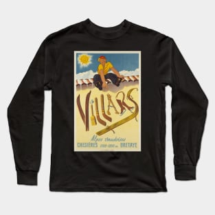 Villars - Chesières,Switzerland,Travel Poster Long Sleeve T-Shirt